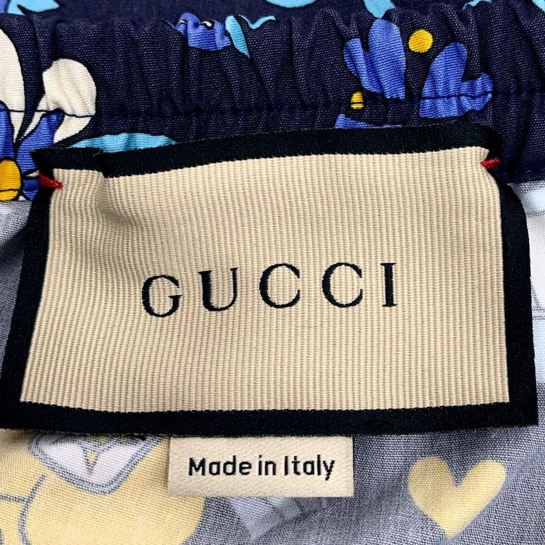 Gucci Gucci Color-blocked floral letters full-print cotton casual Size US 30 / EU 46 - 5 Thumbnail