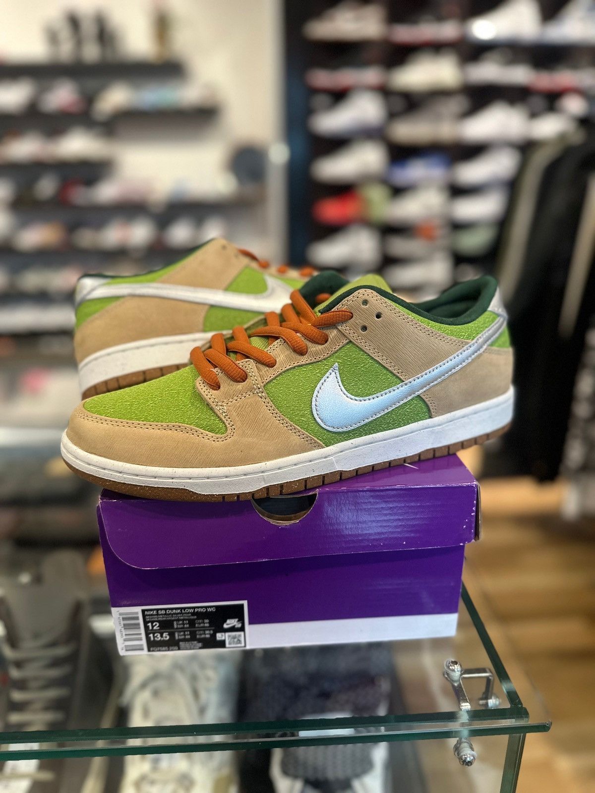 Nike SB Nike Sb Dunk low Escargot DS Og sz 12 Size US 12 / EU 45 - 1 Thumbnail