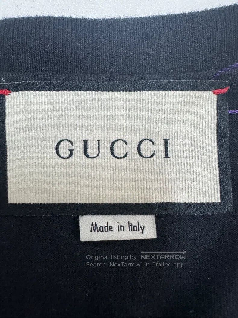 Gucci gucci Blue cotton embroidered pattern round-neck long-slee Size US S / EU 44-46 / 1 - 5 Thumbnail