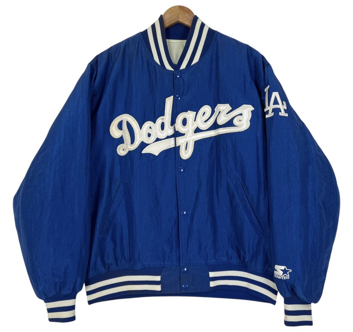 MLB Vintage Starter x LA Dodgers 80s MLB Jacket Scovill Hardware Size US L / EU 52-54 / 3 - 1 Thumbnail