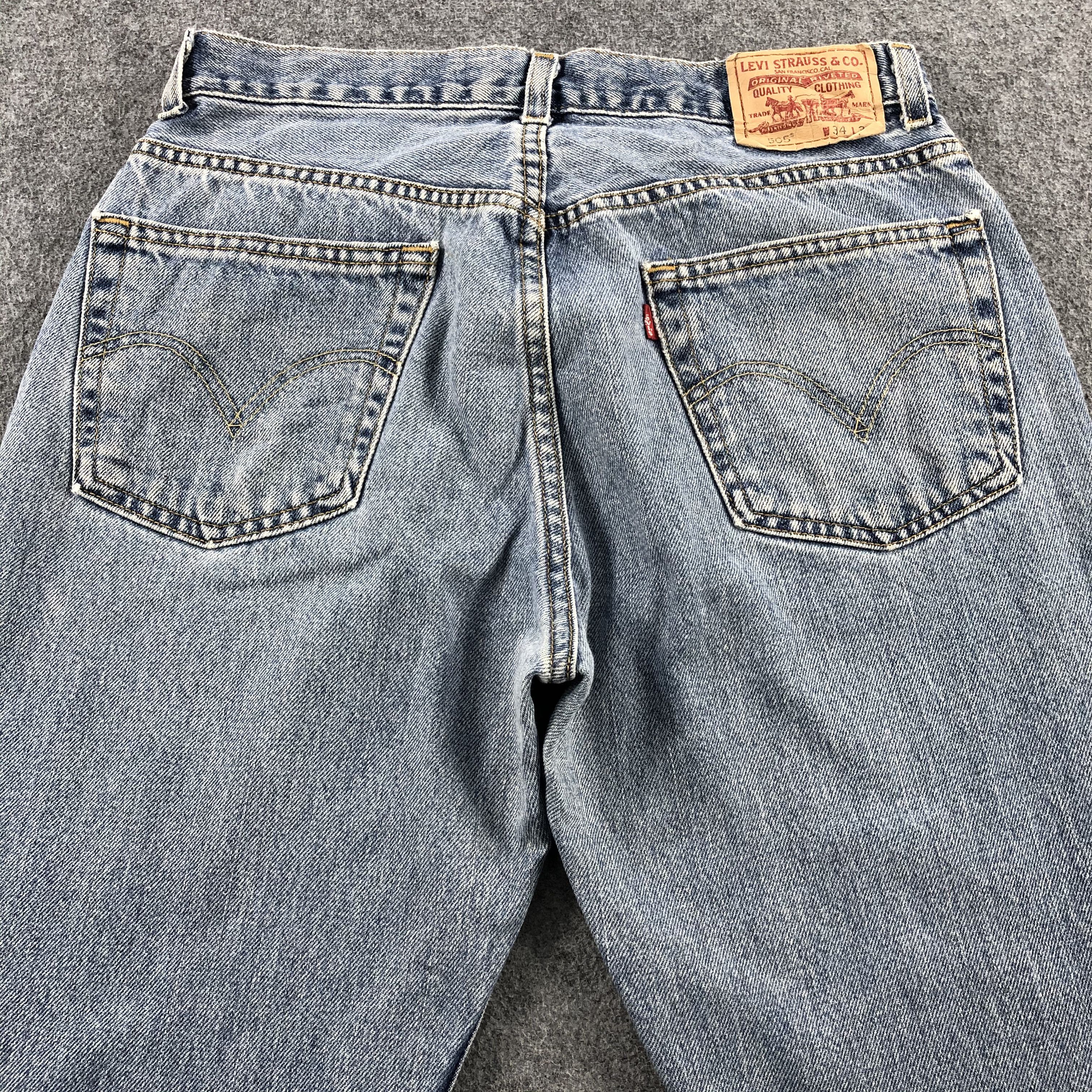 Levi's × Vintage Vintage Light Wash Levis 505 Jeans-JM1886 Size US 32 / EU 48 - 5 Thumbnail