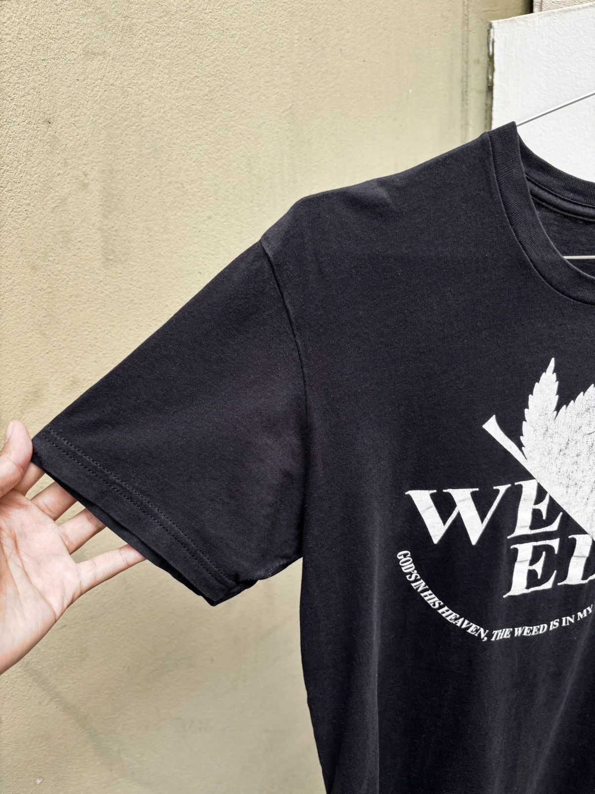Vintage Vintage WEED Evangelion Tee Shirt ERD Grunge WCC Size US S / EU 44-46 / 1 - 4 Thumbnail