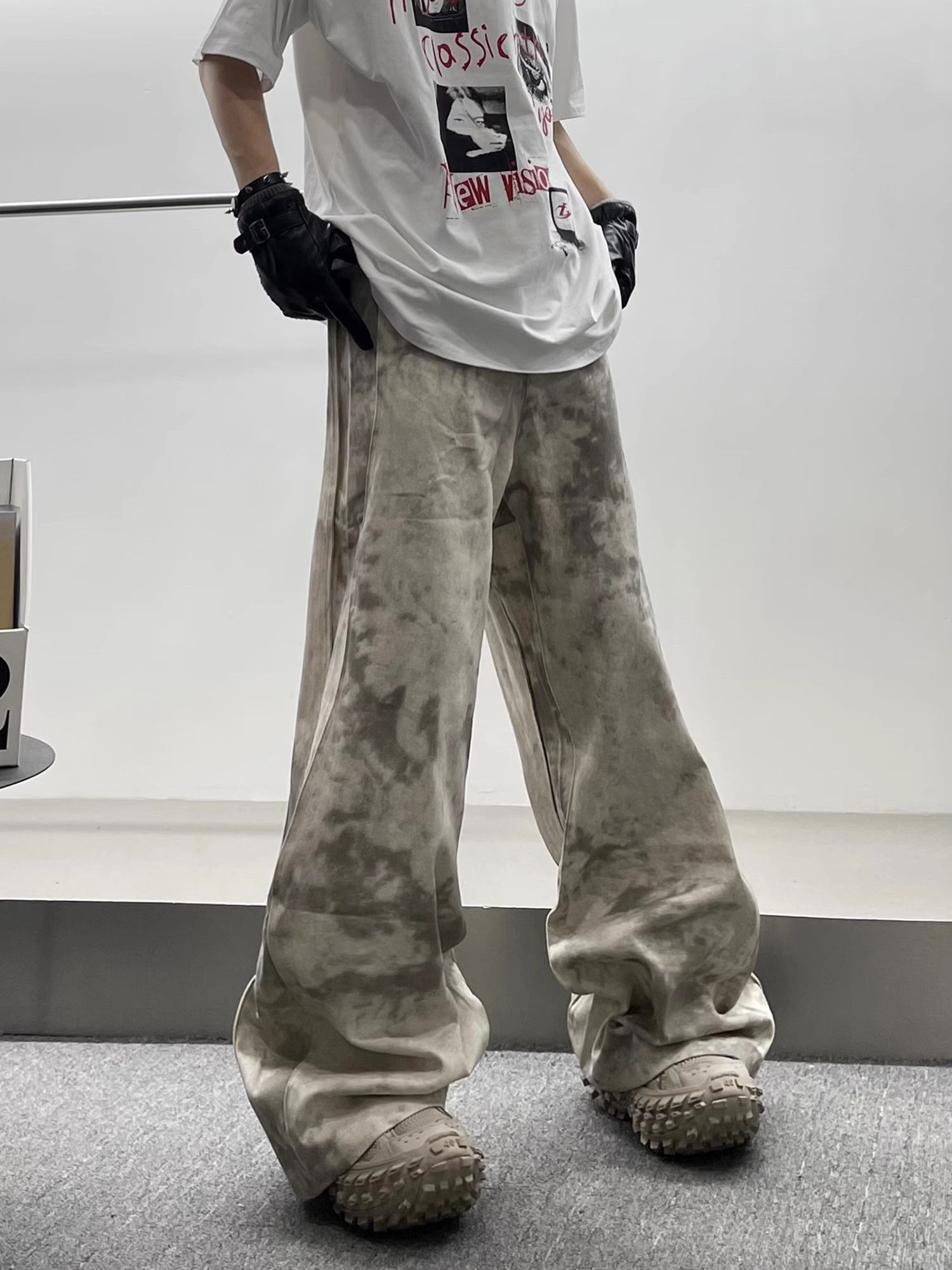Japanese Brand × Vintage Retro High Street Tie Dyed Camo Casual Pants Size US 32 / EU 48 - 1 Thumbnail