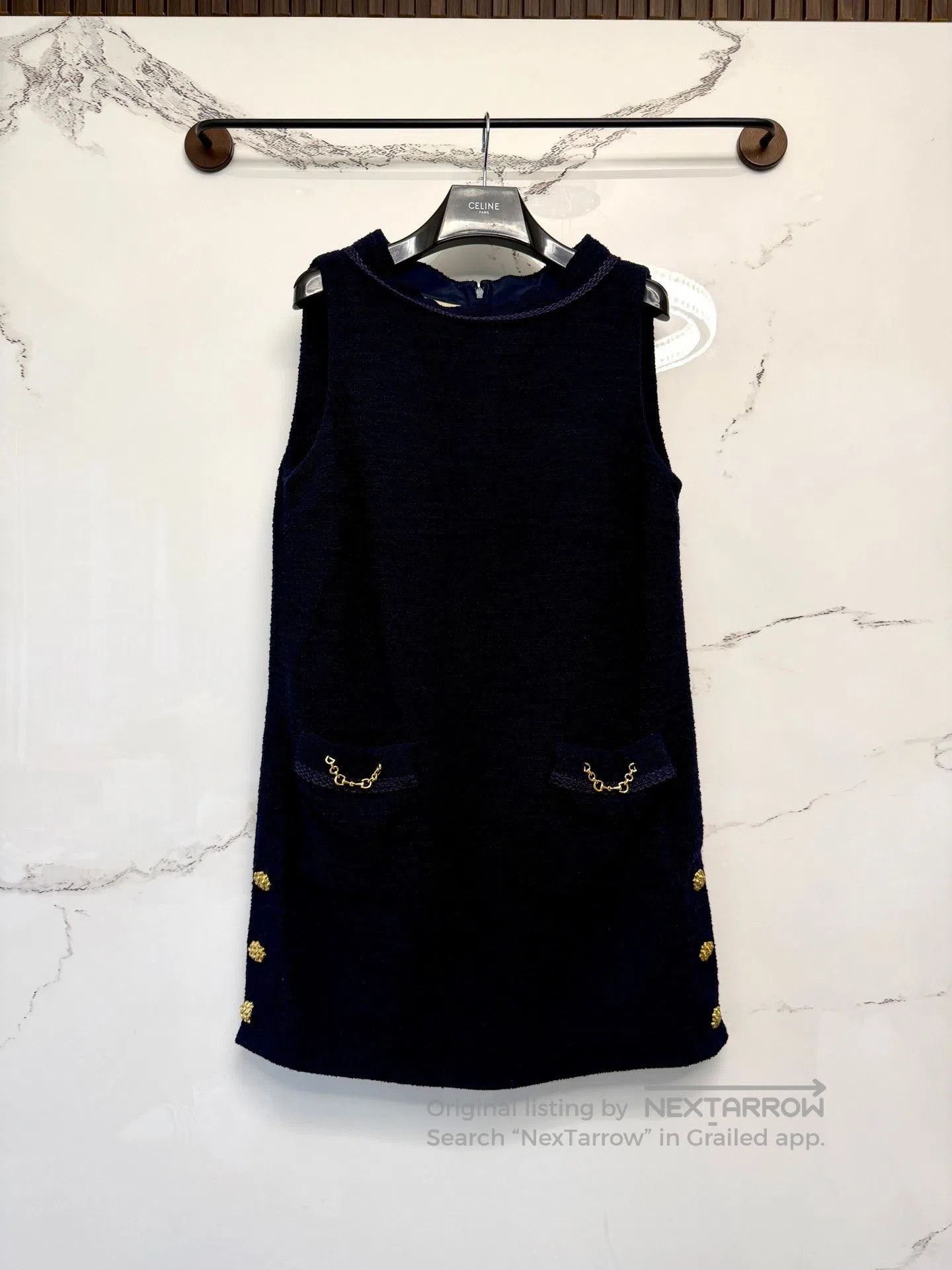 Gucci Gucci Gold Buckle Dress. Size M / US 6-8 / IT 42-44 - 1 Thumbnail