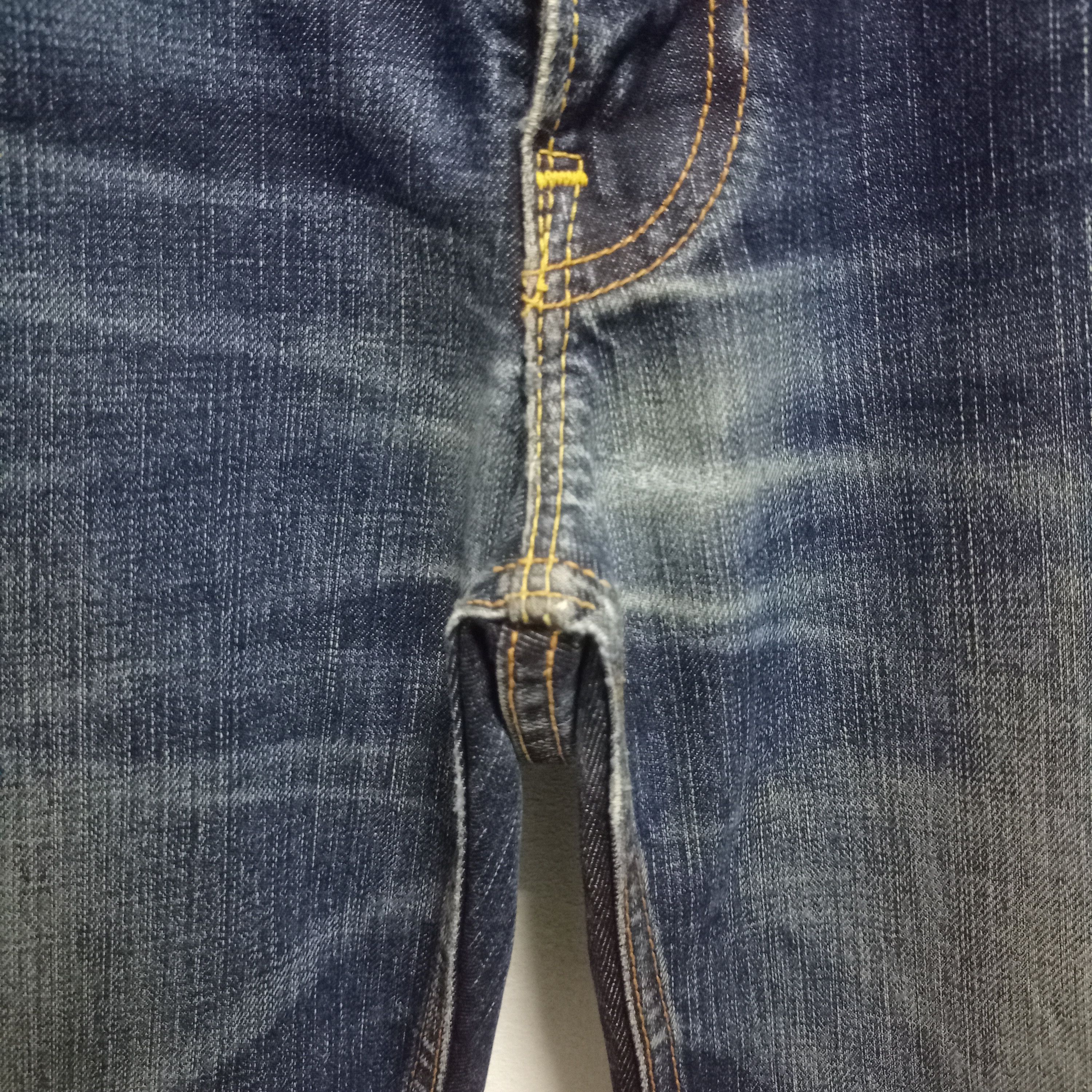 Levi's Vintage 90s Levis 502 Mud Wash Distressed Loose Jeans 32x30 Size US 32 / EU 48 - 6 Thumbnail