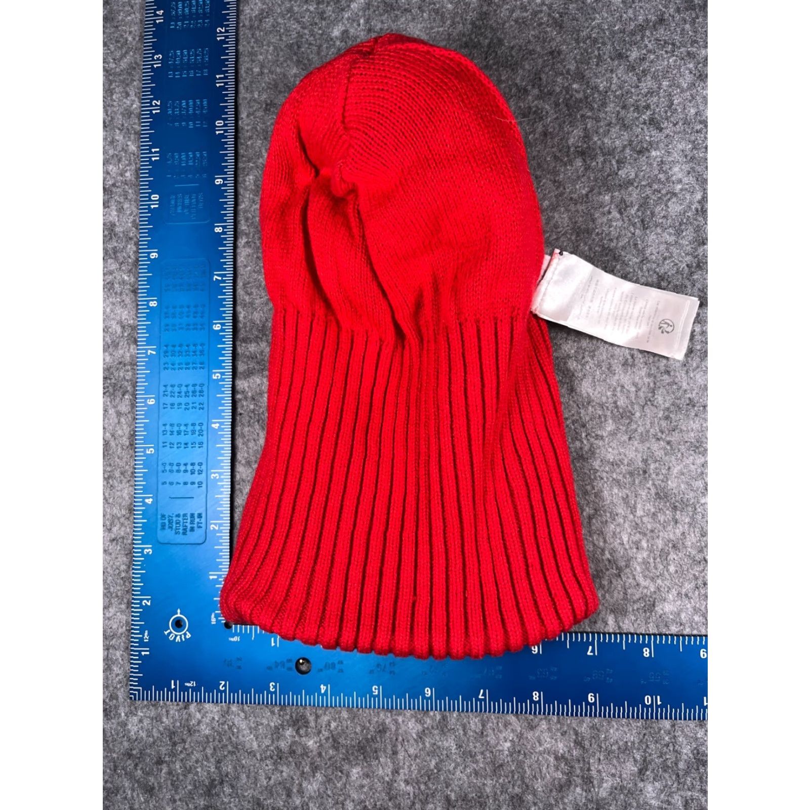 Vintage Jacadi Paris Beanie Hats One Size Adult Red Knit Wool Blend Pom Ski Beanie Mens Seasonal Winter Size ONE SIZE - 7 Thumbnail