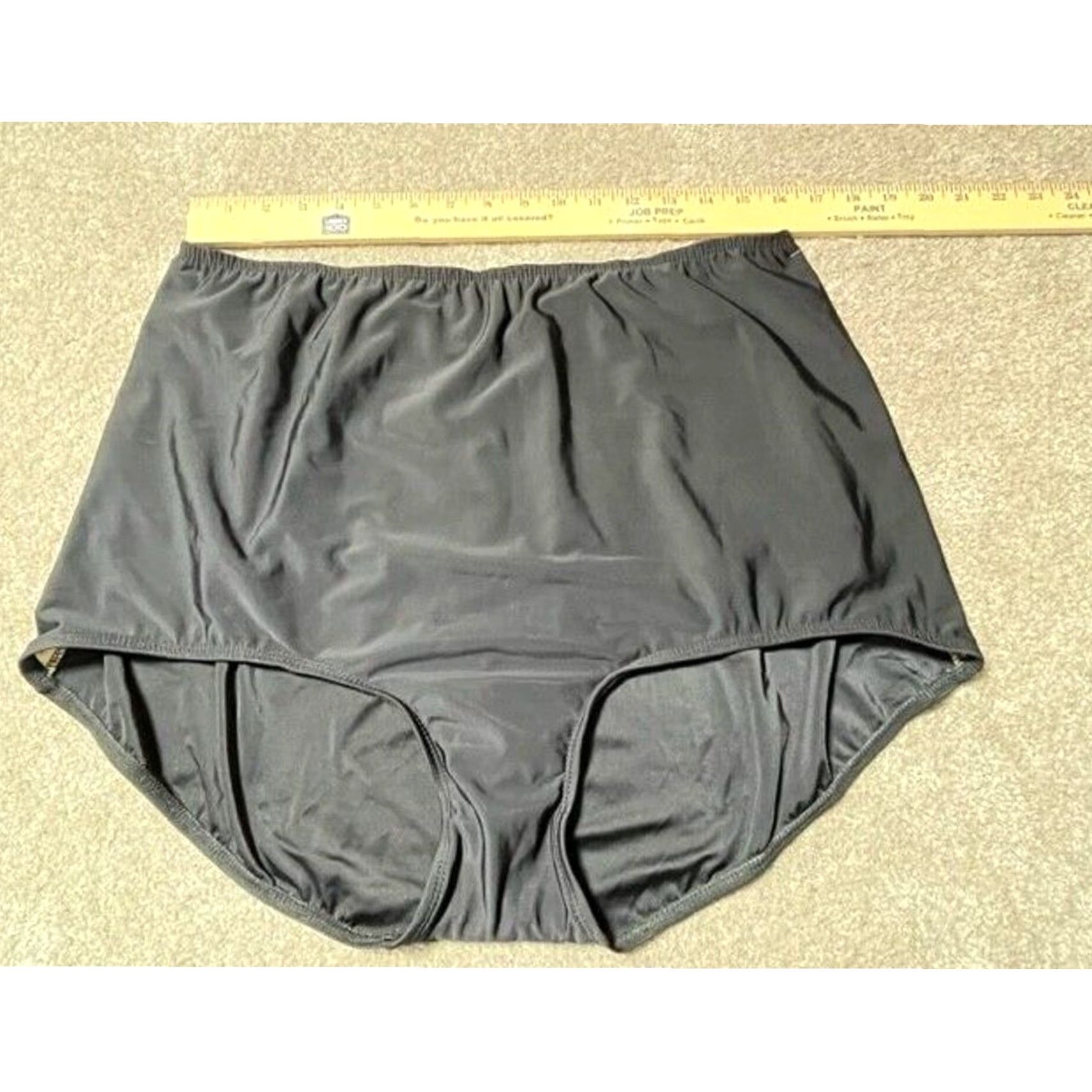 Swims Topanga T.H.E. Bikini Swim Bottom 26W Plus Size High-Waisted Black Women's 50s Retro Tummy Slimmer Modest Beach Swimwear Bottom Size 26" / US 2 / IT 38 - 3 Thumbnail