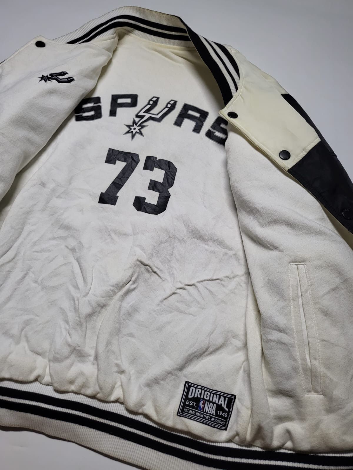 NBA × Vintage Varsity boomber SPURS NBA Reversible Size US L / EU 52-54 / 3 - 18 Thumbnail