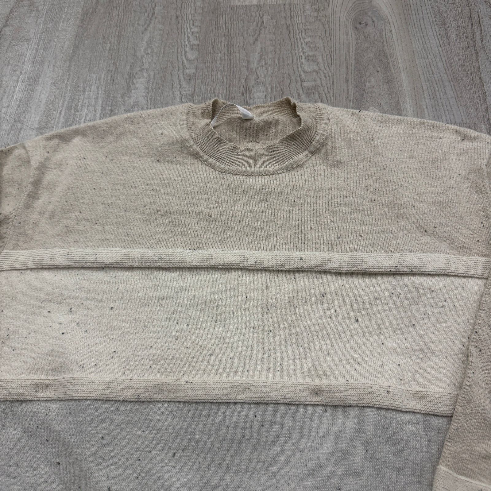 Kuhl Kuhl Valencia Sweater Women's Large Stone Beige Striped Size L / US 10 / IT 46 - 3 Thumbnail