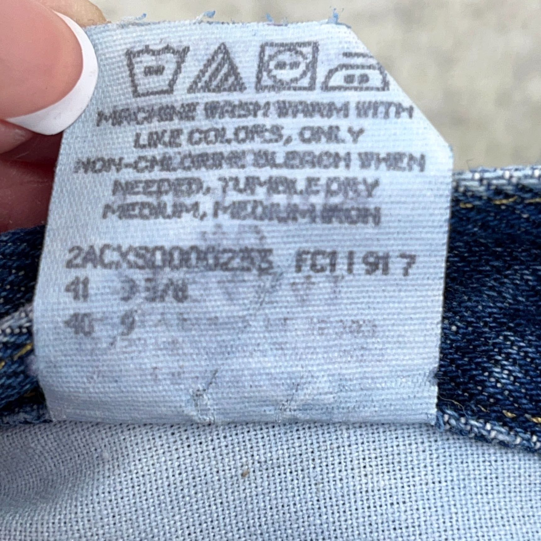 Lee VINTAGE Lee Shorts Mens 40 Denim Relaxed 5-Pocket Blue 90s Jeans Size US 40 / EU 56 - 5 Thumbnail