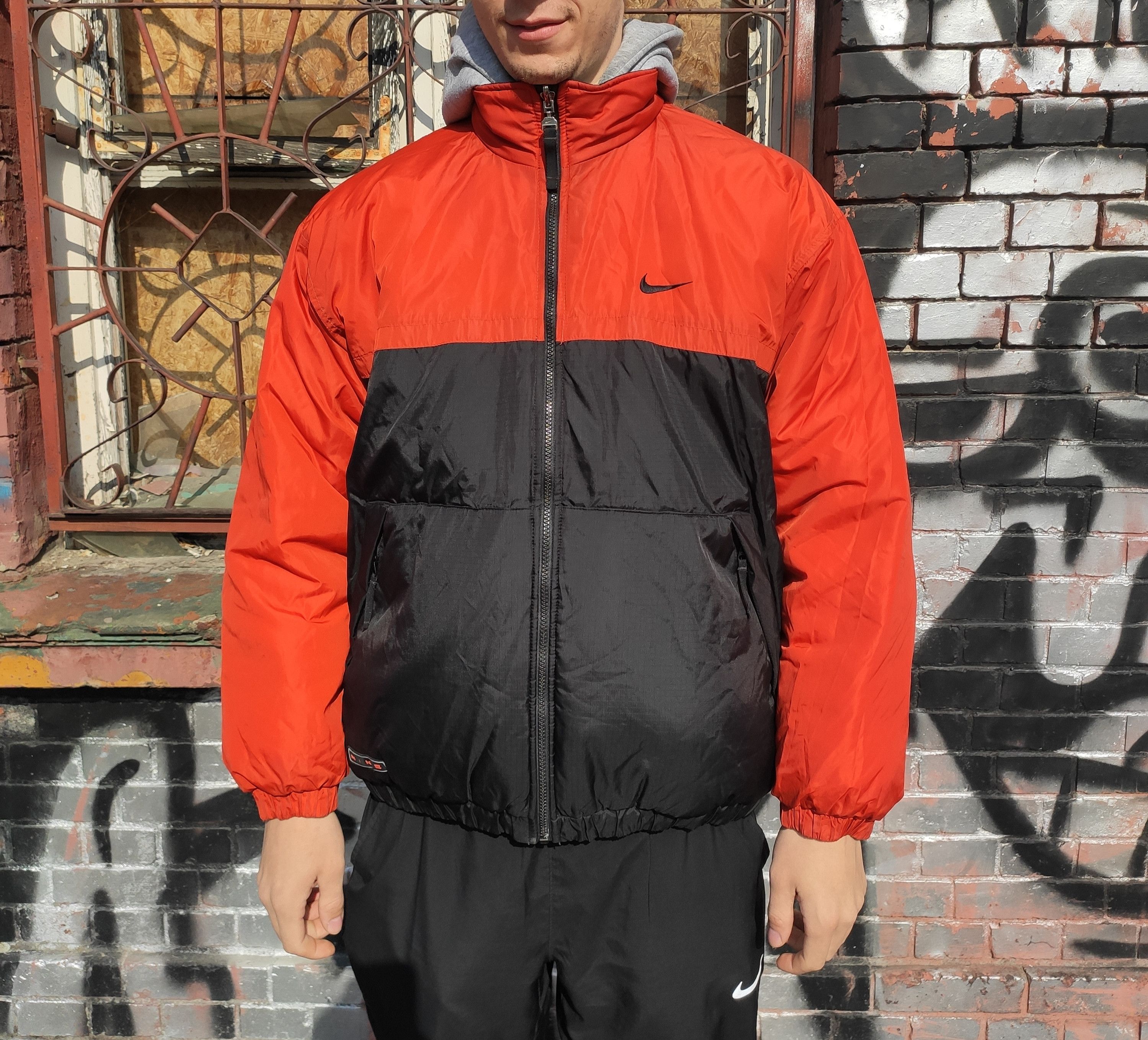 Nike × Vintage Nike Reversible Vintage Down Jacket Size US M / EU 48-50 / 2 - 13 Thumbnail