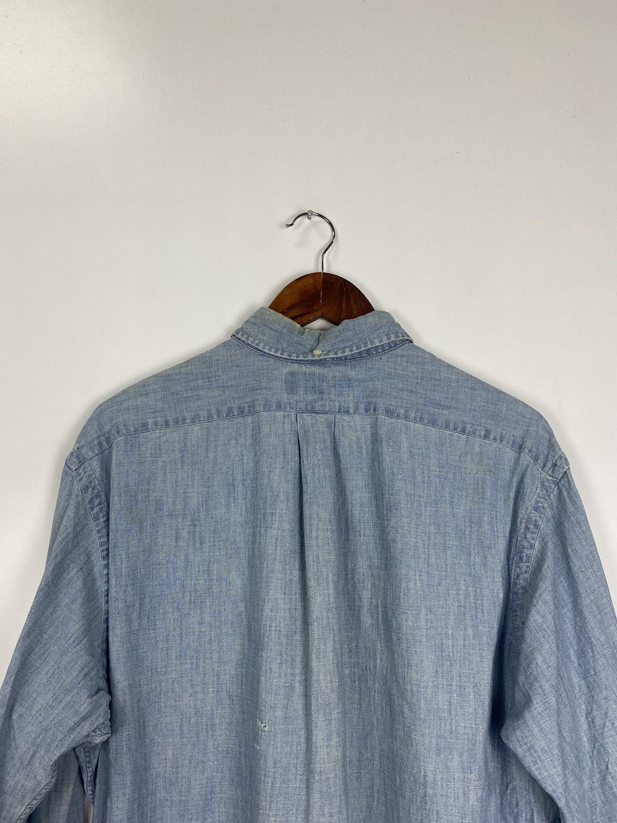 Polo Ralph Lauren × Ralph Lauren × Vintage Vintage Ralph Lauren button up denim Size US L / EU 52-54 / 3 - 10 Thumbnail