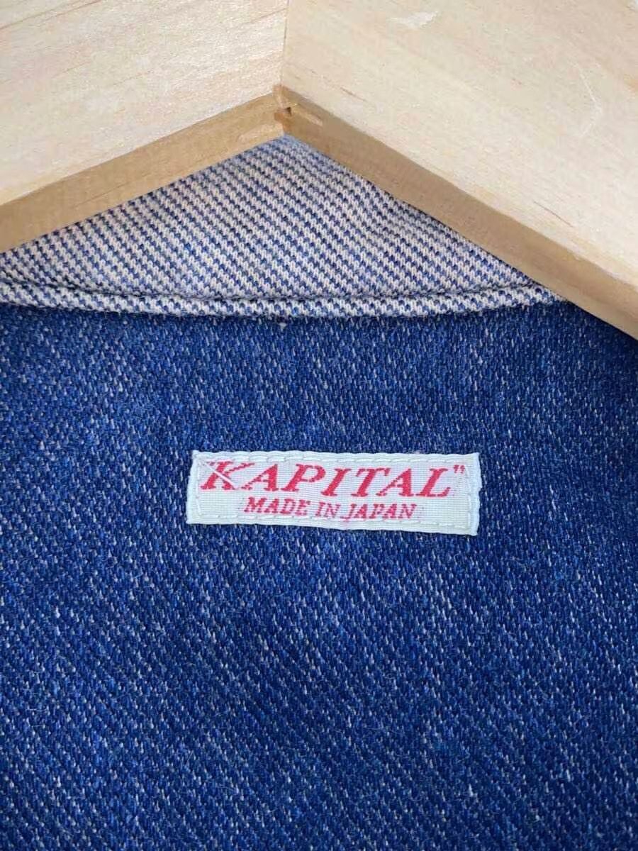 Kapital Denim Short Sleeve Button Shirt Size US M / EU 48-50 / 2 - 4 Thumbnail
