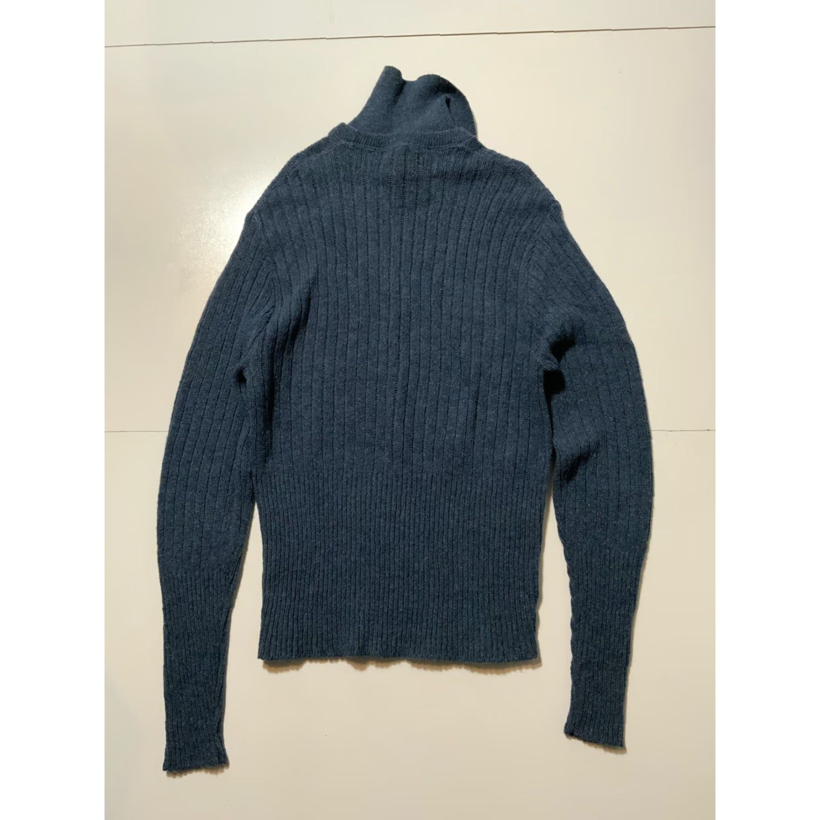 Vintage VINTAGE 60s 70s Glen Dee Wool Blend Knit Fisherman Collared Pullover Sweater LG Size US L / EU 52-54 / 3 - 2 Thumbnail