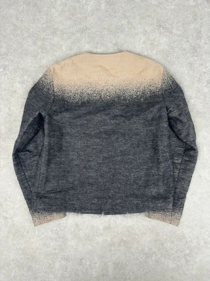 Prada FW2007 Prada Beige & Grey Wool Gradient Boxy Vest Size M / US 6-8 / IT 42-44 - 5 Thumbnail