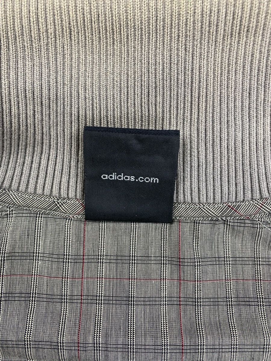 Adidas Adidas Climaproof Beige Plaid Zipper Jacket Size US M / EU 48-50 / 2 - 11 Thumbnail