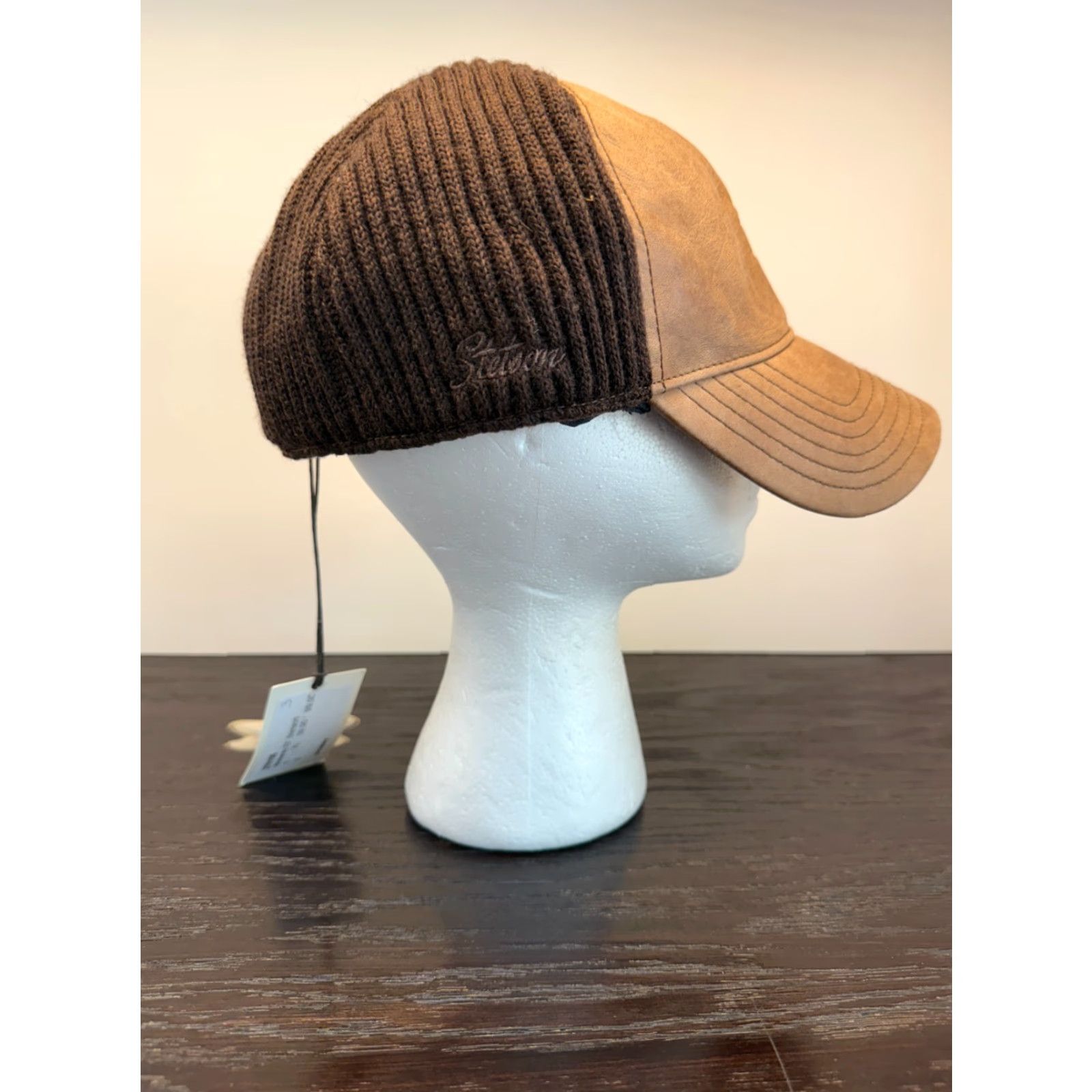 Stetson Stetson Hat Mens XS Brown Leather Polyester Ear Flap Monterey Size ONE SIZE - 3 Thumbnail