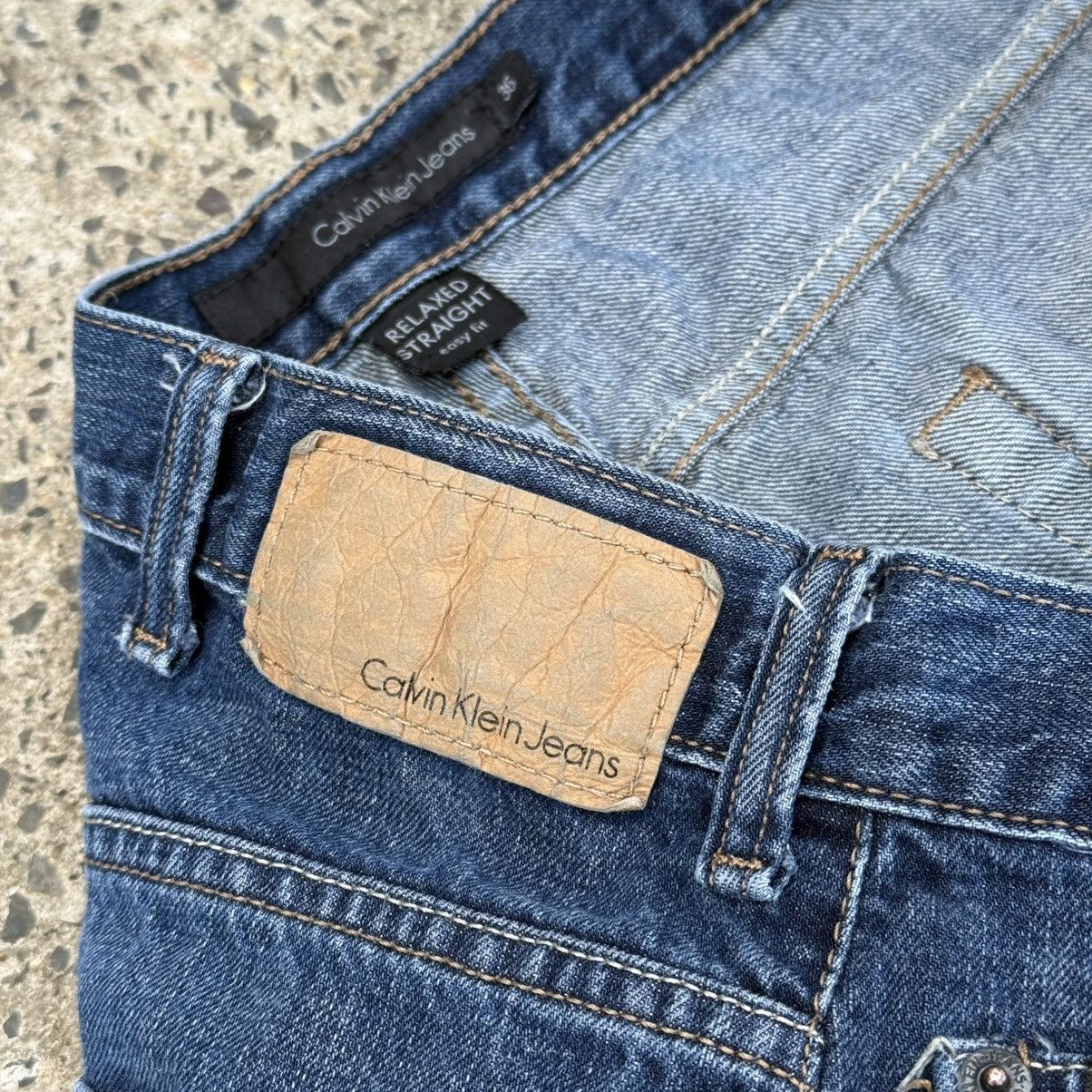Calvin Klein Calvin Klein Jeans Men’s 36 Relaxed Straight Fit Baggy Denim Size US 36 / EU 52 - 9 Thumbnail
