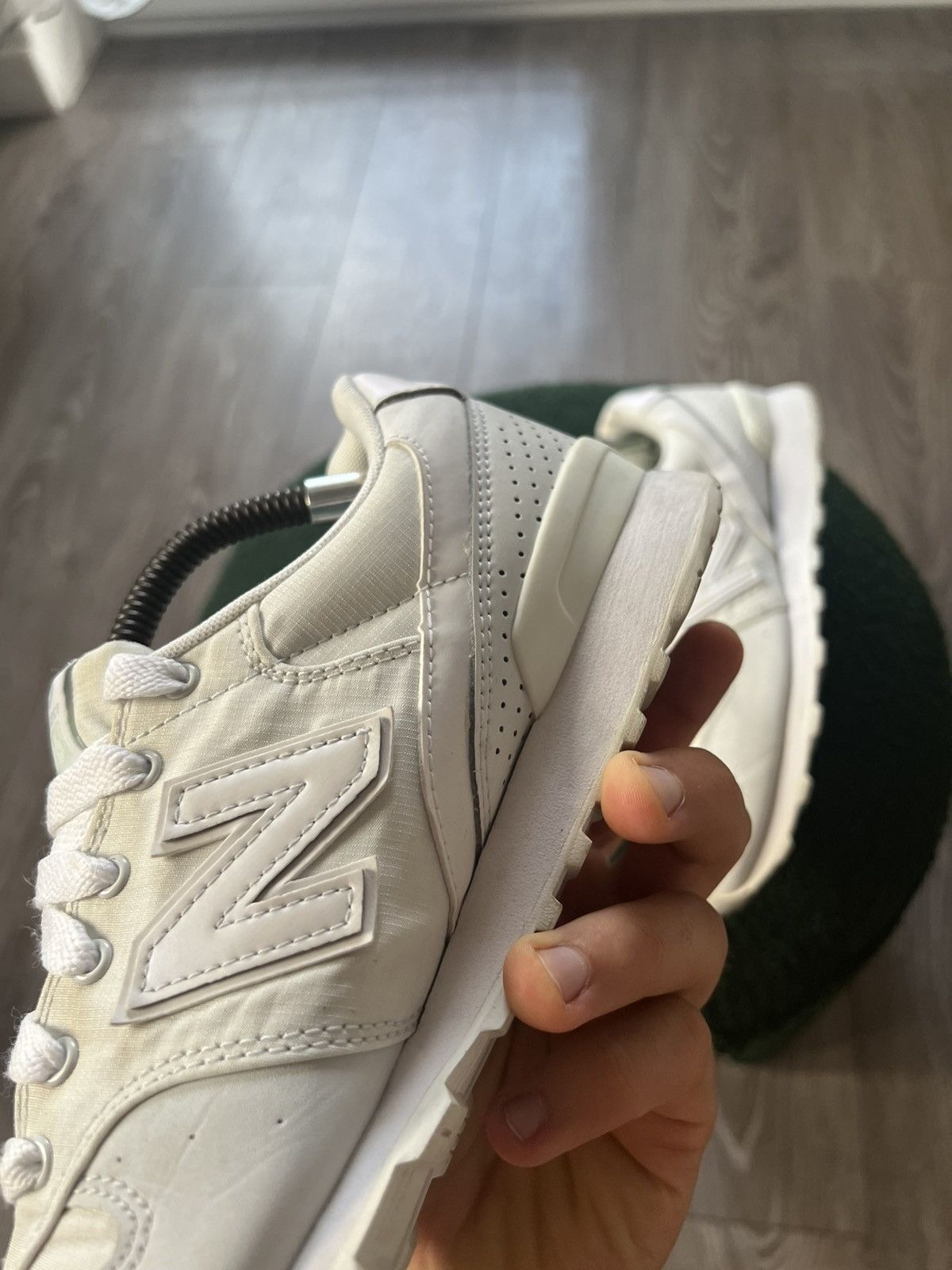 Japanese Brand × New Balance ‼️New Balance 996 Running Navy White Sneakers‼️ Size US 8 / IT 38 - 14 Thumbnail