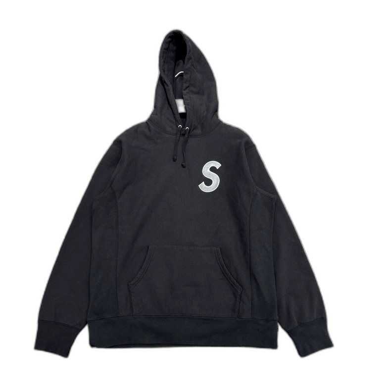 Bape Supreme Slogo Embroidered Hooded Sweatshirt-yf Size US L / EU 52-54 / 3 - 1 Thumbnail