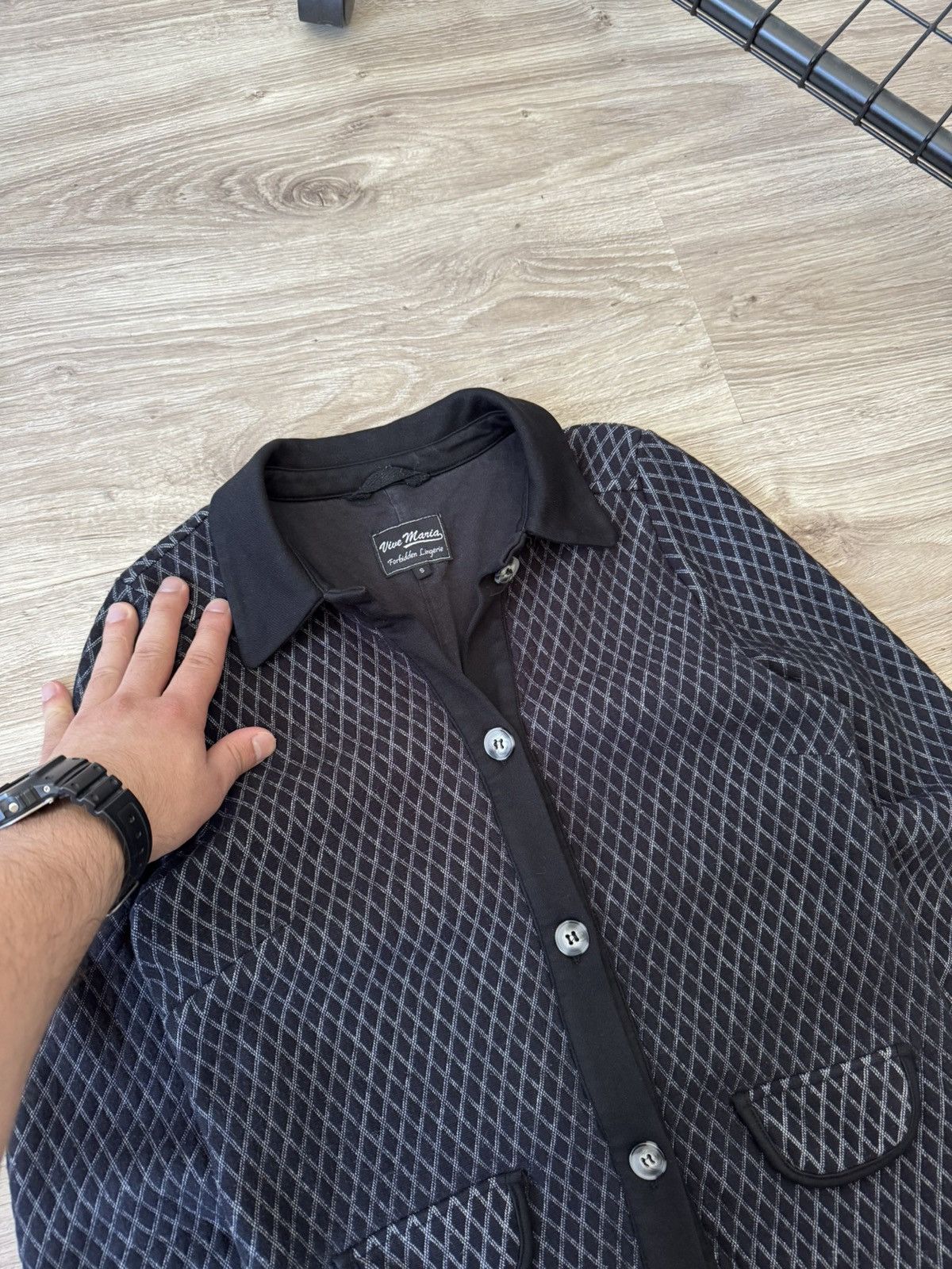 Other Vintage + Vive Maria + Avant Garde Gothic Blazer Shirt Size S / US 4 / IT 40 - 3 Thumbnail