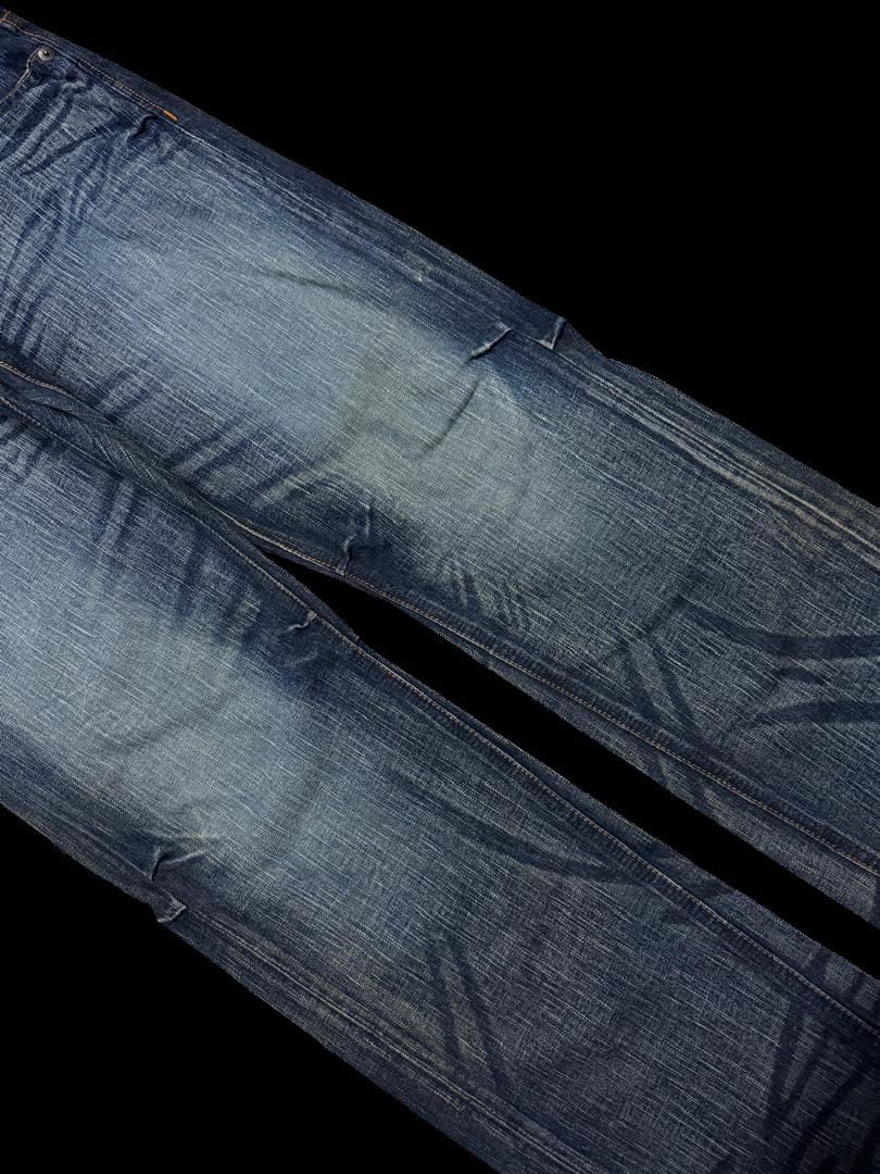 Japanese Brand INSANE Vintage Japanese Bison Sick Washed Bootcut Jean Rare Size US 35 - 7 Thumbnail