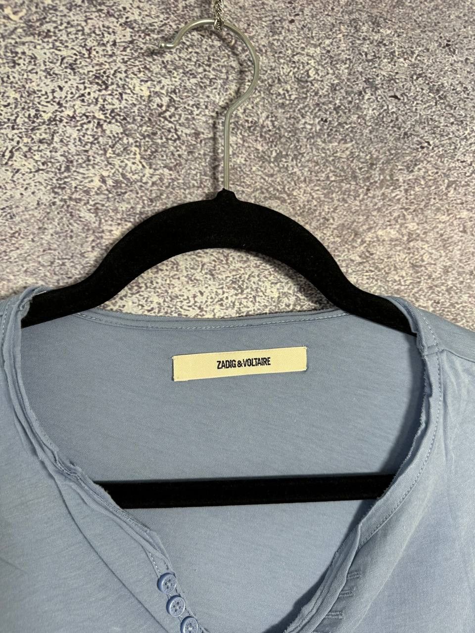 Zadig & Voltaire Zadig & Voltaire V Neck T-Shirt Medium Oldmoney Size US M / EU 48-50 / 2 - 8 Thumbnail