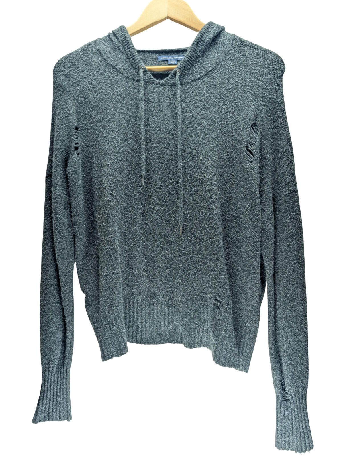 American Eagle Outfitters American Eagle Sweater Women’s Knit Pullover Charcoal Gray Size S / US 4 / IT 40 - 1 Thumbnail