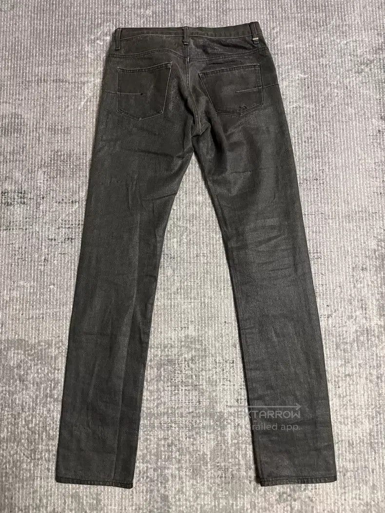 Dior Dior Black leather jeans i Size US 28 / EU 44 - 3 Thumbnail