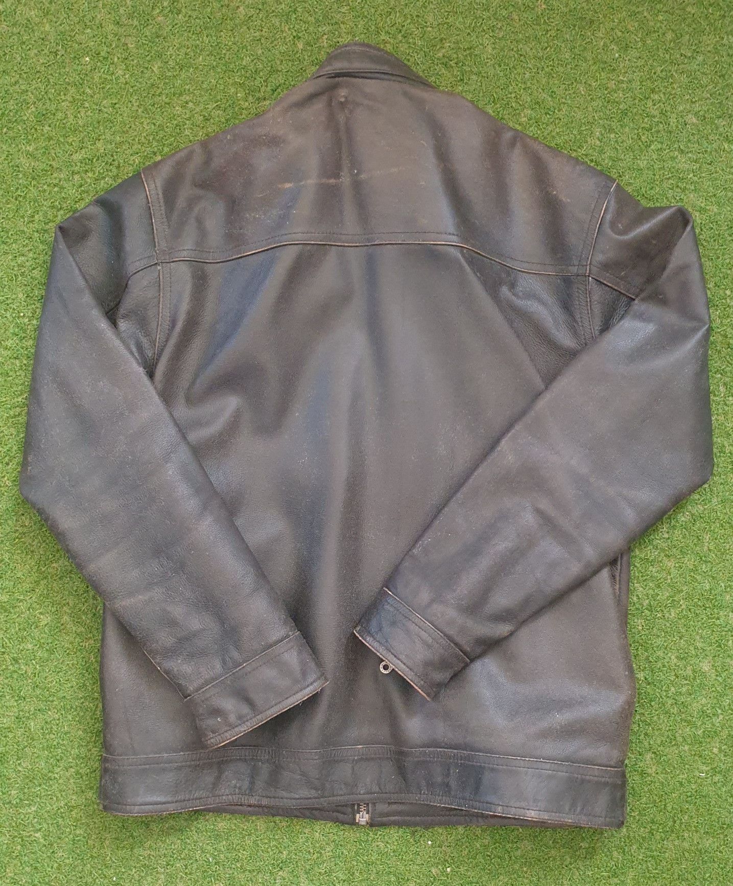 Vintage SHEEPSKIN LEATHER JACKET Size US L / EU 52-54 / 3 - 7 Thumbnail