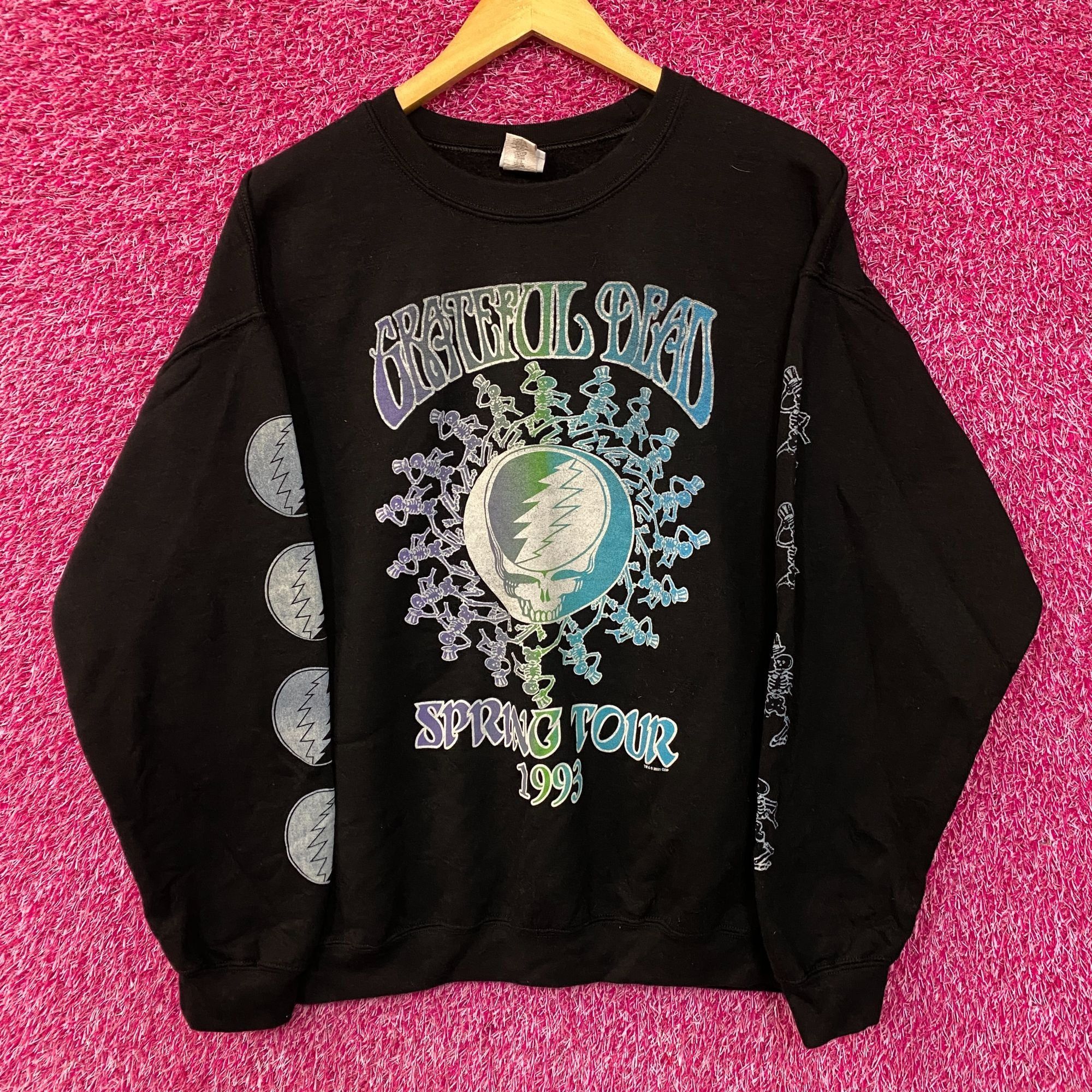 Junk Food Grateful Dead Spring Tour Psychadelic Rock Crewneck sweater Size US M / EU 48-50 / 2 - 1 Thumbnail