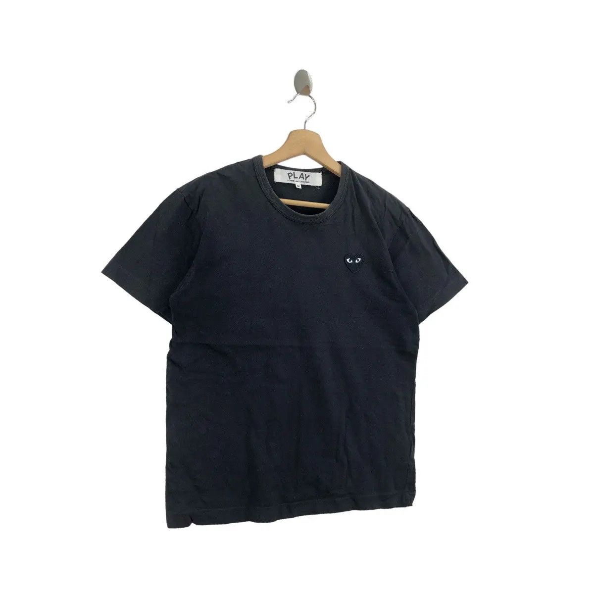 Comme des Garcons Vtg COMME Des GARCONS PLAY Black Love Tee Shirt 2007 Size US S / EU 44-46 / 1 - 3 Thumbnail