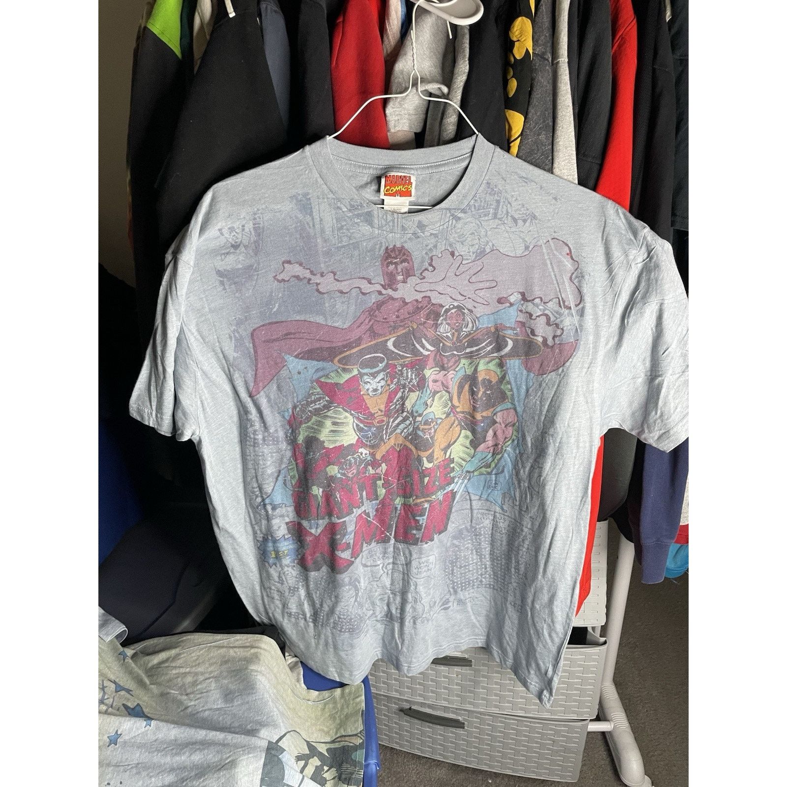 Marvel Comics Size 2XL- Vintage 2009 Marvel Comics Giant Size X-men TShirt Size US XXL / EU 58 / 5 - 1 Thumbnail