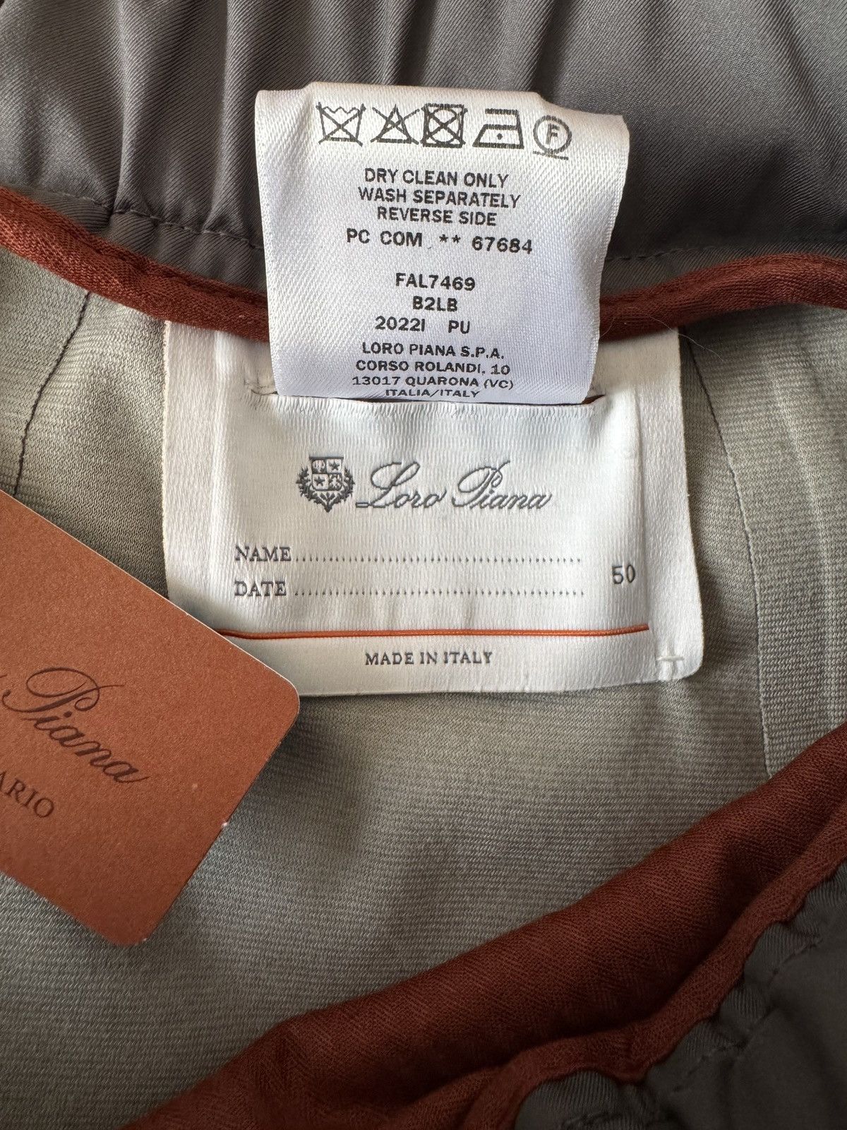 Loro Piana 🔥🔥 1700$ Loro Piana Medway Waterproof Pants Size US 32 / EU 48 - 11 Thumbnail