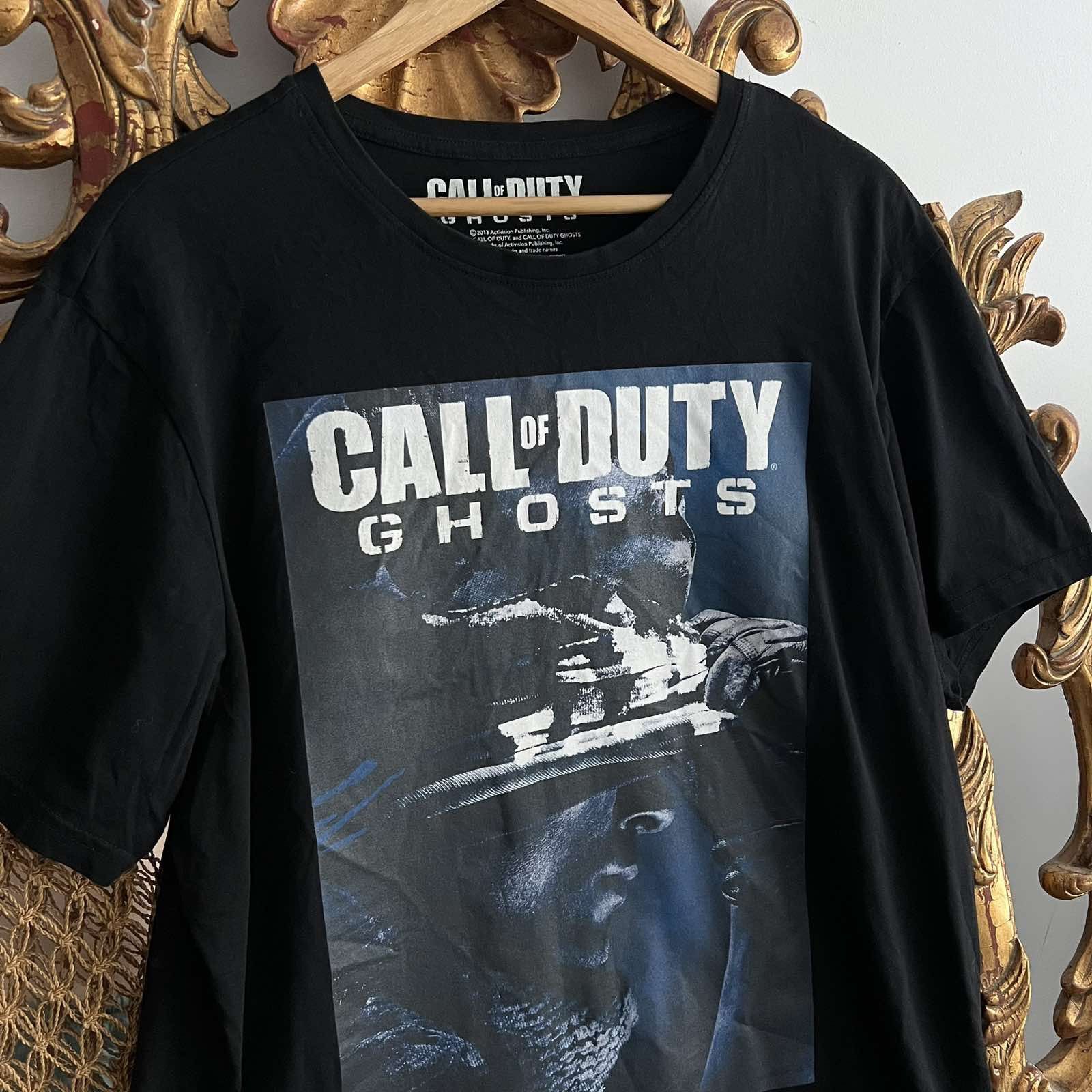Nintendo Call of Duty Ghosts Game T-shirt Sz XL Size US XL / EU 56 / 4 - 2 Thumbnail
