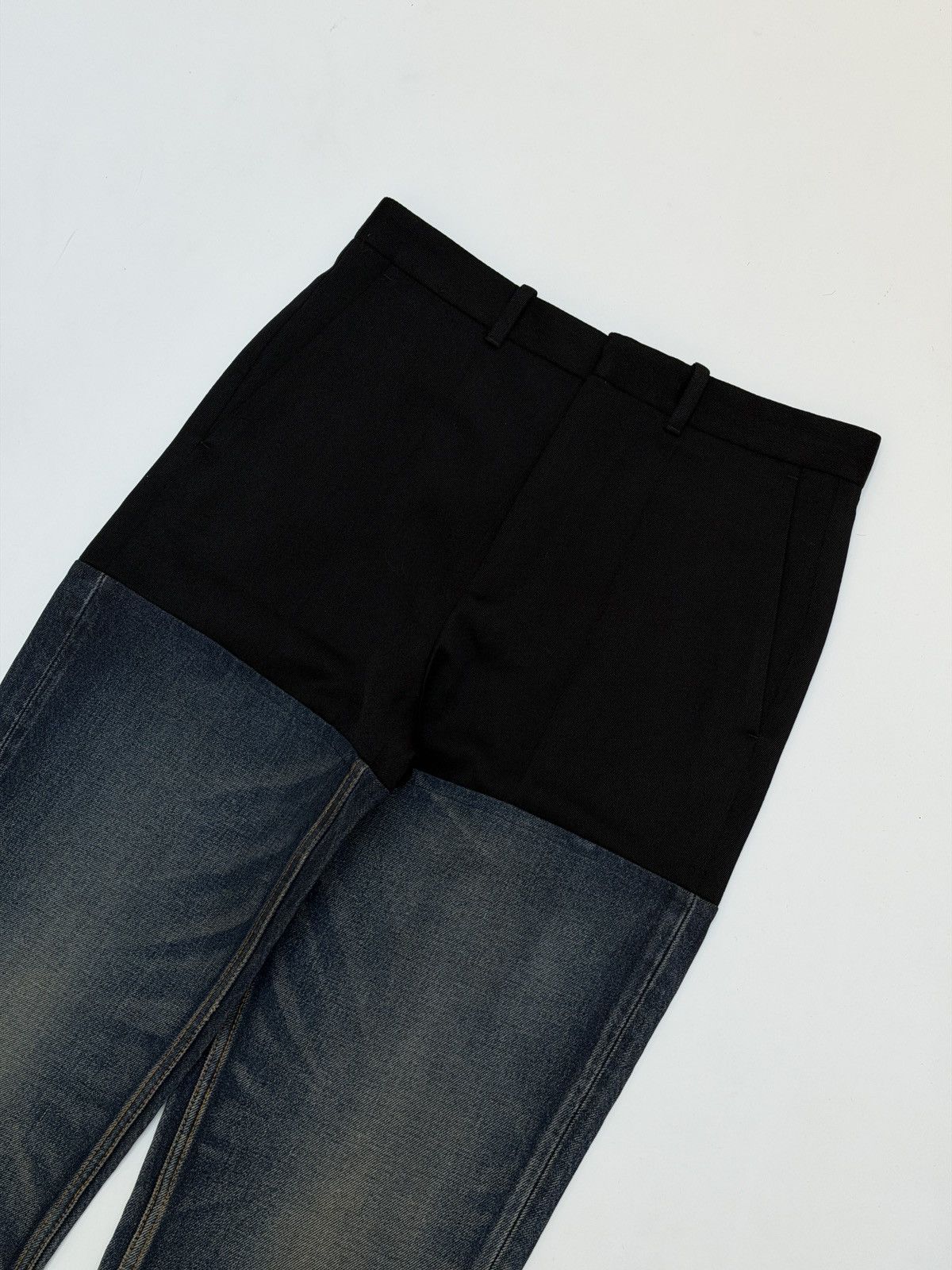 Balenciaga Balenciaga Hybrid Denim Tailored Pants Size US 28 / EU 44 - 3 Thumbnail