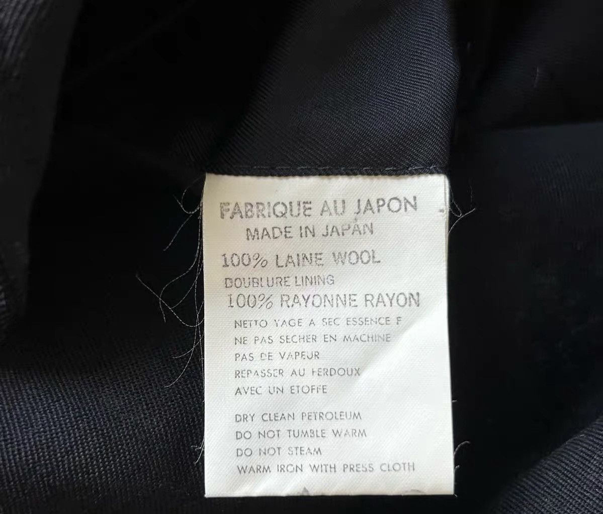Yohji Yamamoto Yohji Yamamoto 93AW Multi-Pocket Wool Blazer Size 40R - 6 Thumbnail