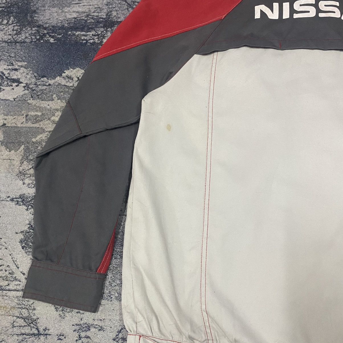 Japanese Brand × Vintage Vintage Japanese Nissan Motor Sport Button Up Jacket Size US XL / EU 56 / 4 - 15 Thumbnail