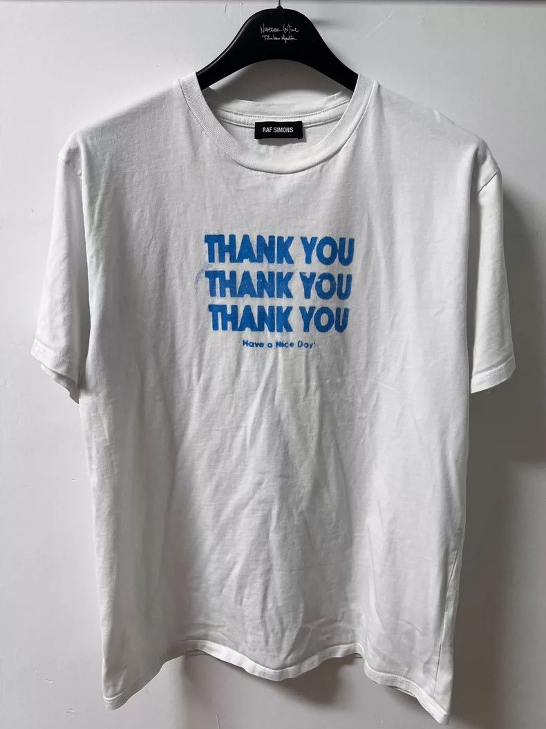Raf Simons raf simons FW17 slogan short sleeve Size US XS / EU 42 / 0 - 1 Thumbnail
