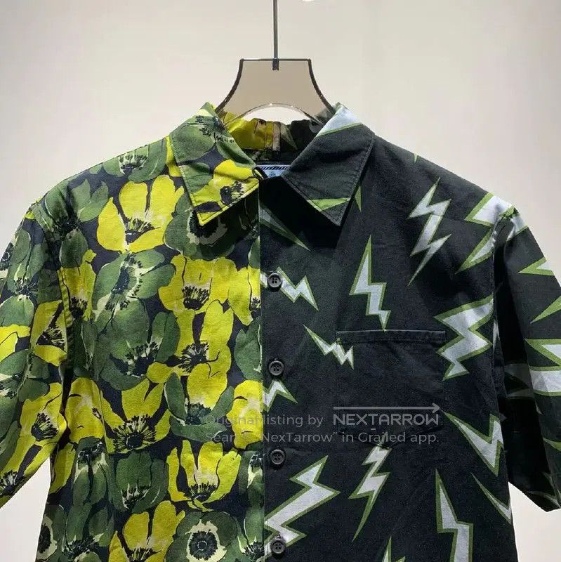 Prada Prada Men's Colorful Short Sleeve Shirt. Size US S / EU 44-46 / 1 - 3 Thumbnail