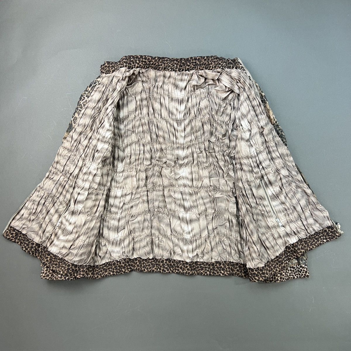 Vintage Luxury Designer Cheetah Print Reversible Zip Jacket Size US M / EU 48-50 / 2 - 6 Thumbnail