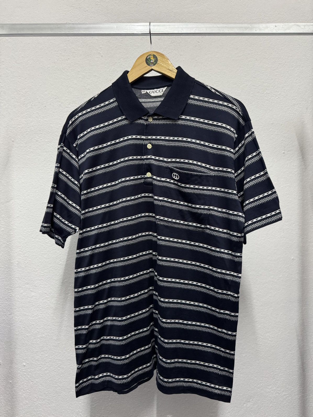 Gucci Vintage Gucci Polo Shirt Size US S / EU 44-46 / 1 - 1 Thumbnail
