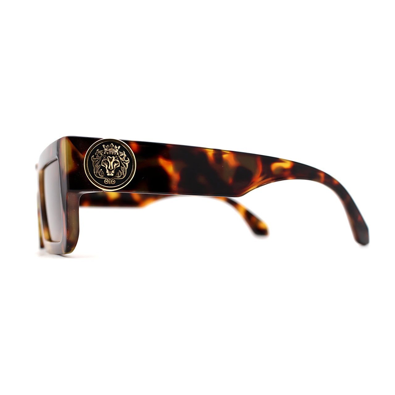 Other MEN SUNGLASSES HIP HOP SQUARE DESIGNER SHADES RETRO GOLD Size ONE SIZE - 4 Thumbnail