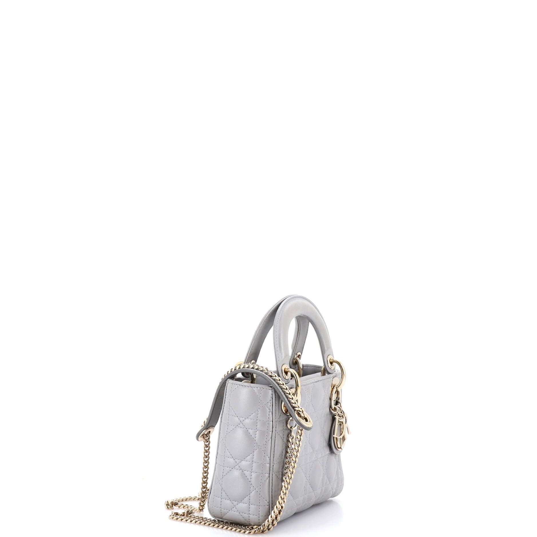 Dior Lady Dior Chain Bag Cannage Quilt Lambskin Mini Size ONE SIZE - 1 Thumbnail