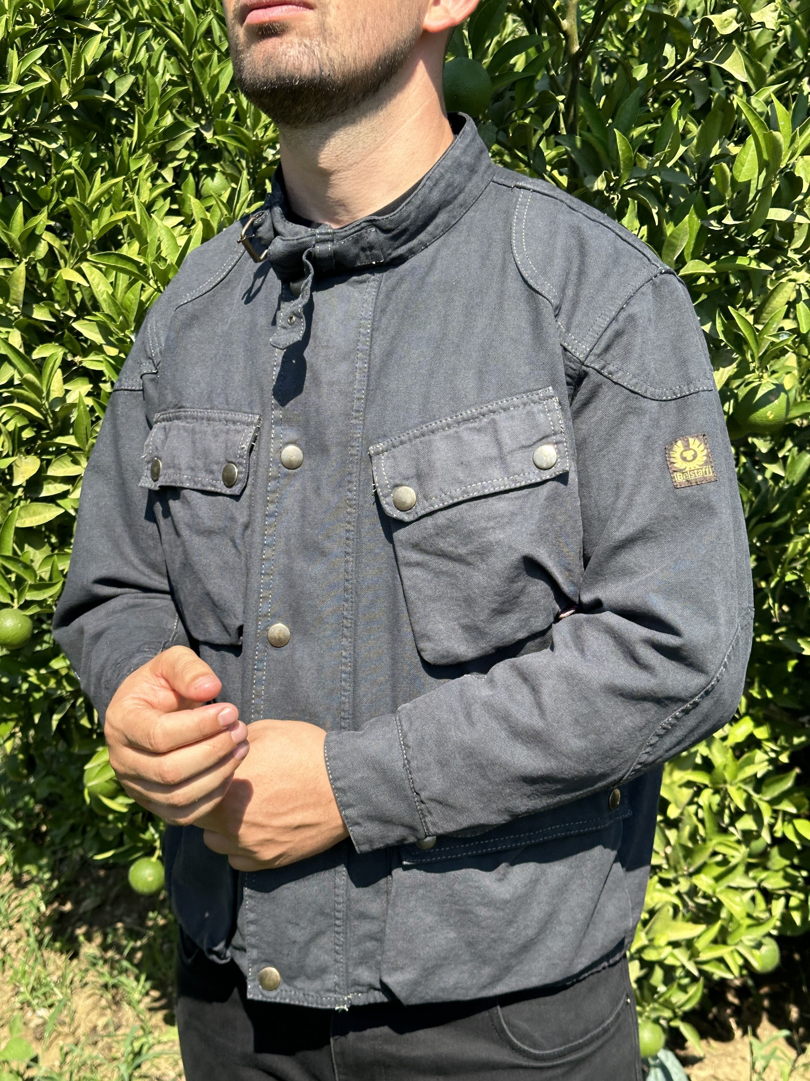 Belstaff Belstaff Motorcycle Biker Short Jacket Wax Cotton Size S Size US S / EU 44-46 / 1 - 3 Thumbnail
