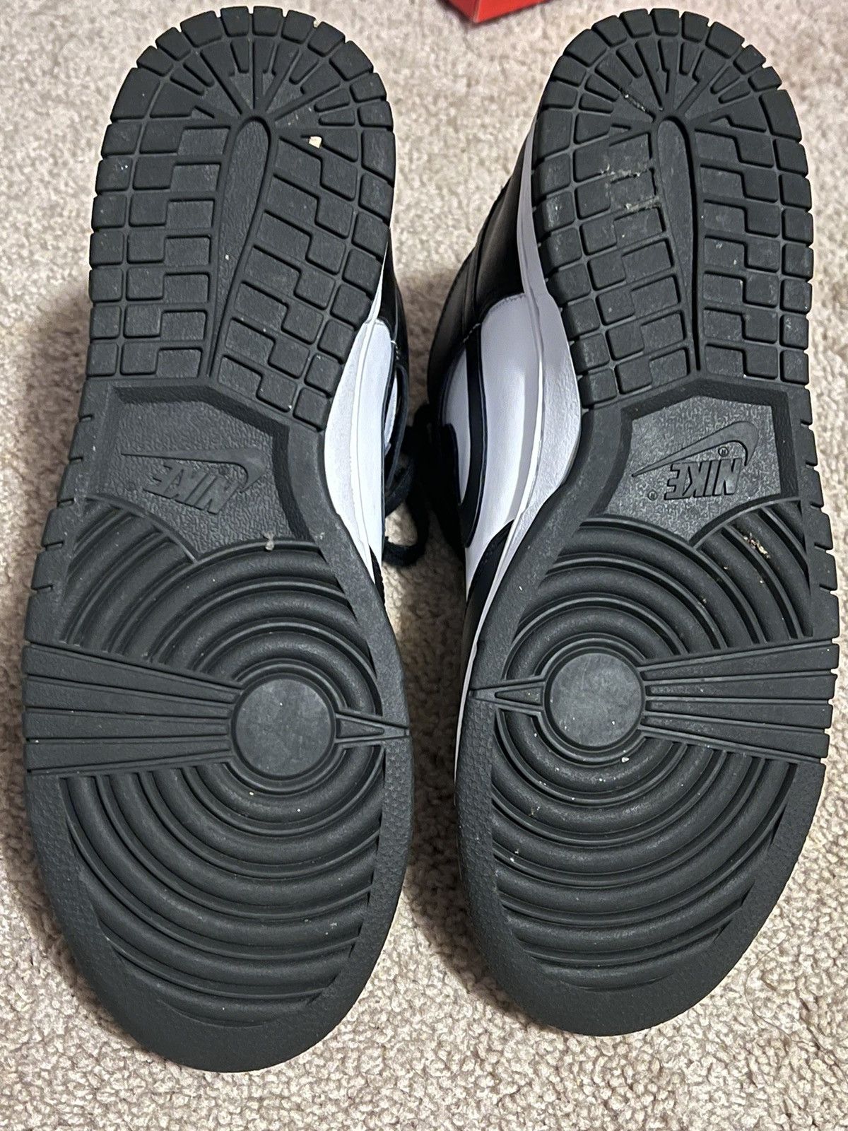 Nike Nike Dunk Black and White Size US 10 / EU 43 - 6 Thumbnail