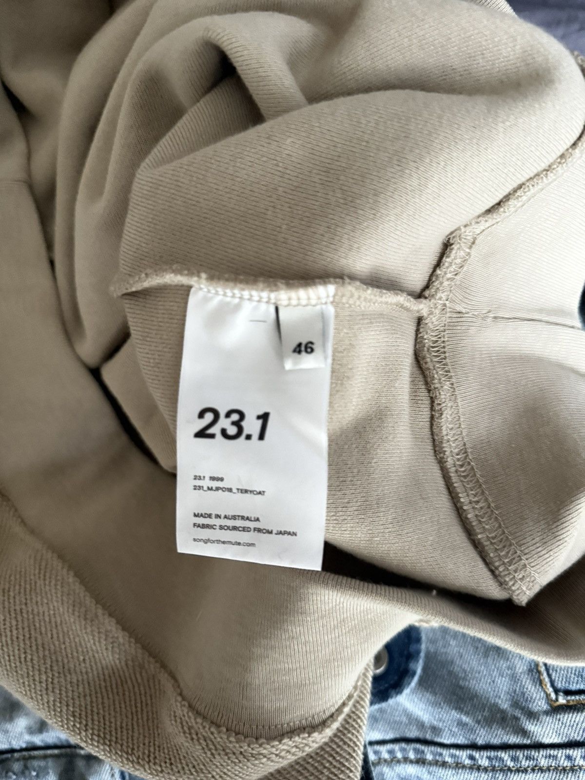 Song For The Mute Song for the Mute Slim Crewneck Pullover 'Oat' Size US S / EU 44-46 / 1 - 2 Thumbnail