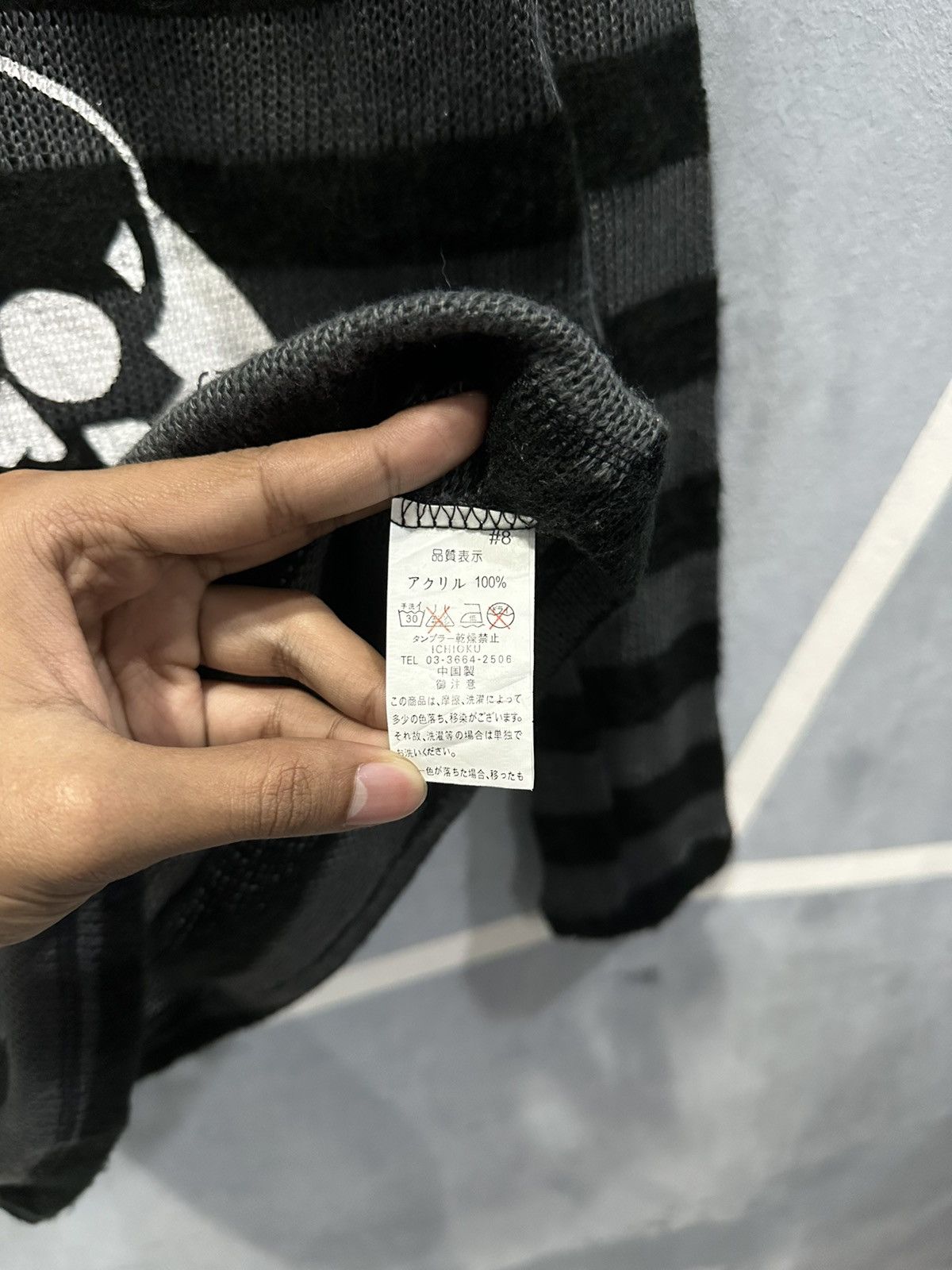 If Six Was Nine Skull Punk Y2K Knitwear Size XS / US 0-2 / IT 36-38 - 4 Thumbnail