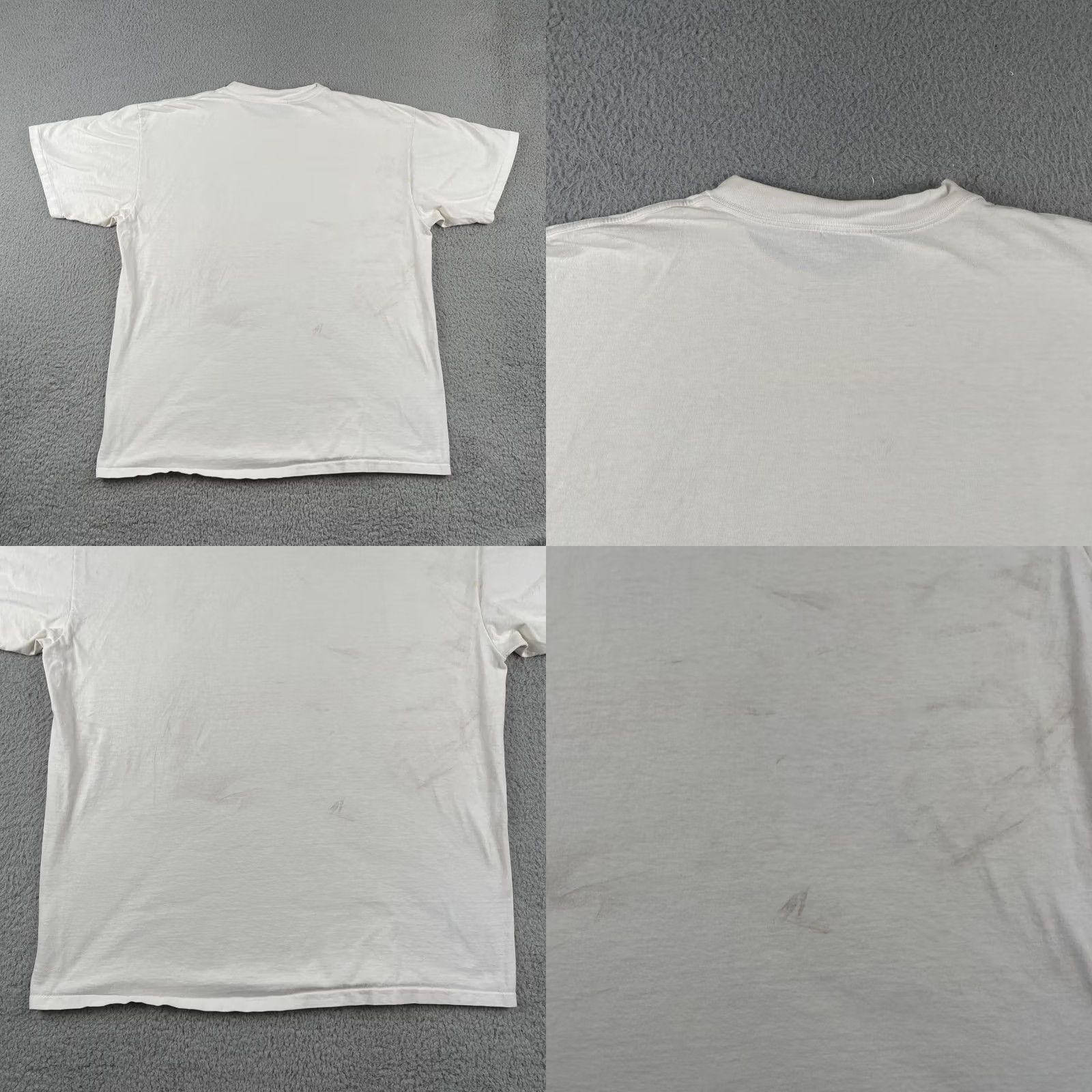 Vintage VINTAGE Oneita Shirt XL White Santa Fe New Mexico Rafting Company 1993 Wolf Graphic Mens Size US XL / EU 56 / 4 - 9 Thumbnail