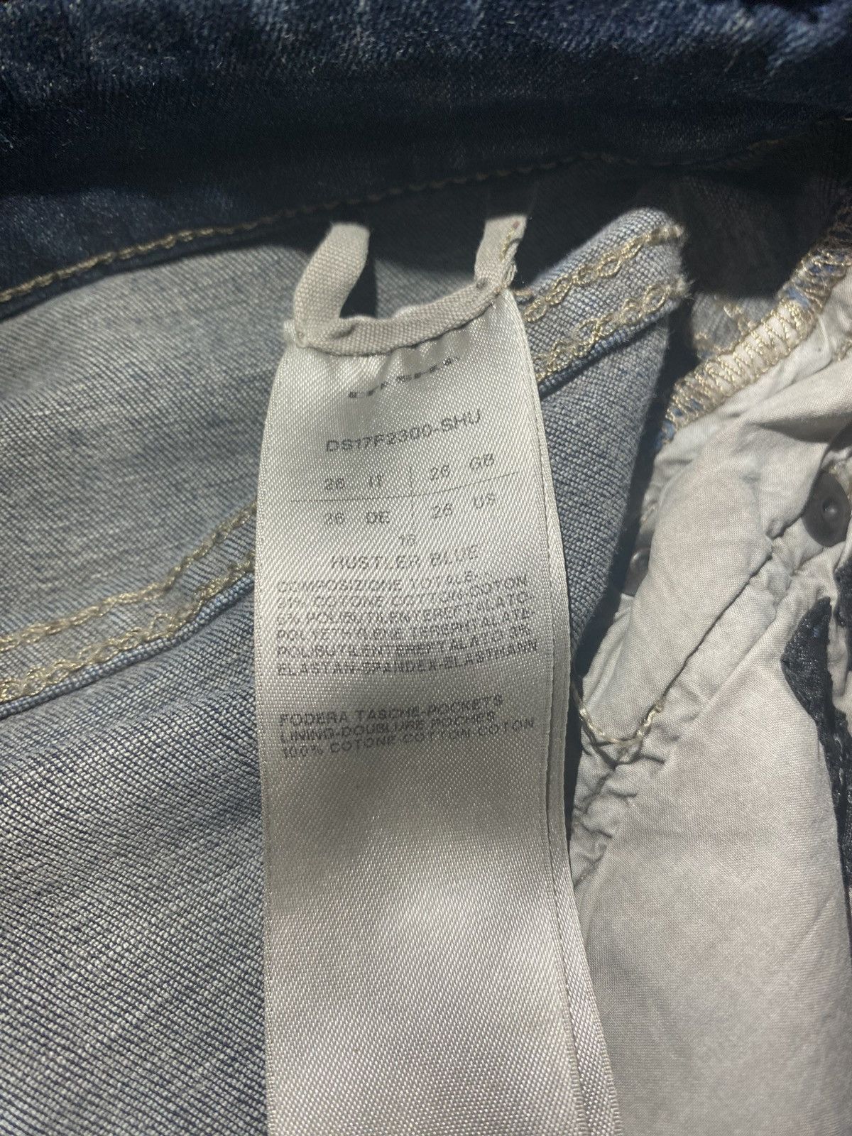 Rick Owens × Rick Owens Drkshdw F/W 17 Detroit Cut “Hustler Blue” Size 26" / US 2 / IT 38 - 10 Thumbnail